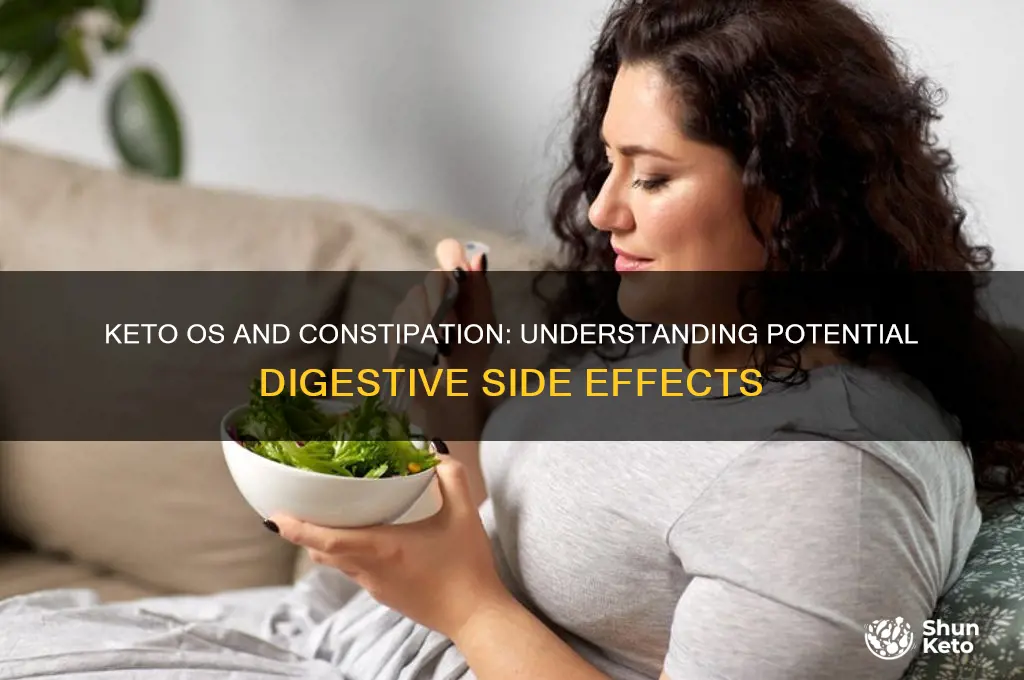 can keto os cause constipation