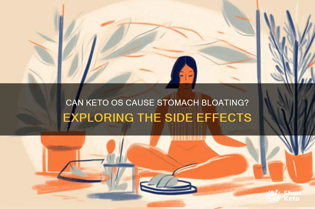 can keto os cause stomach bloating
