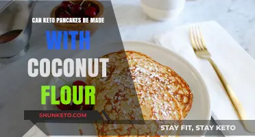 Keto Pancakes with Coconut Flour: A Low-Carb Breakfast Solution