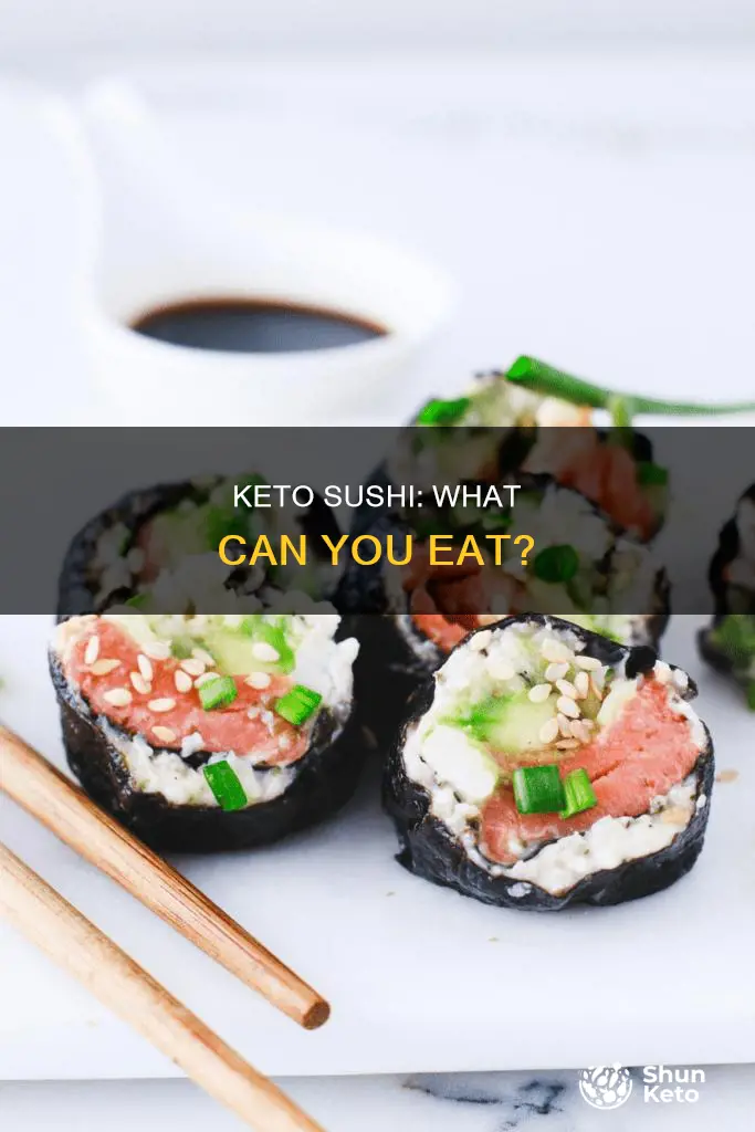 can keto people eat sushi