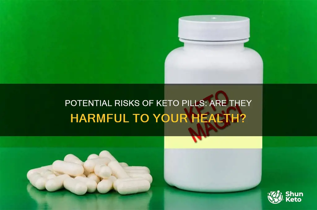 can keto pills be harmful