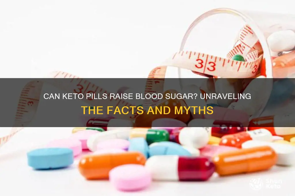 can keto pills raise blood sugar