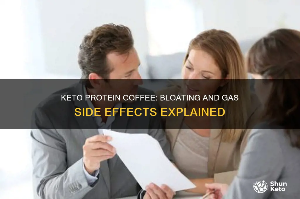 can keto protein coffee cause bloating and gas