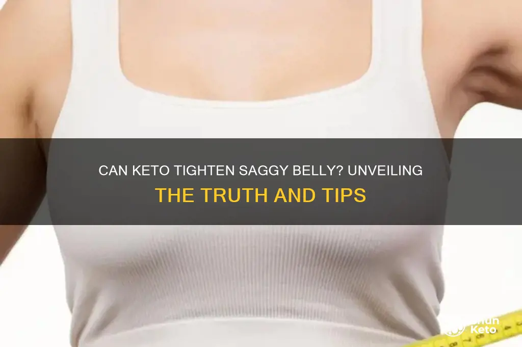 can keto remove saggy belly