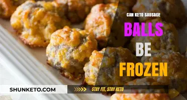 Freezing Keto Sausage Balls: Tips for Storage and Reheating