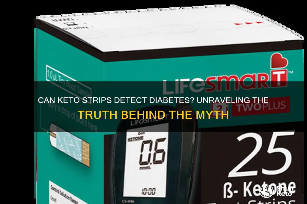 can keto strips detect diabetes