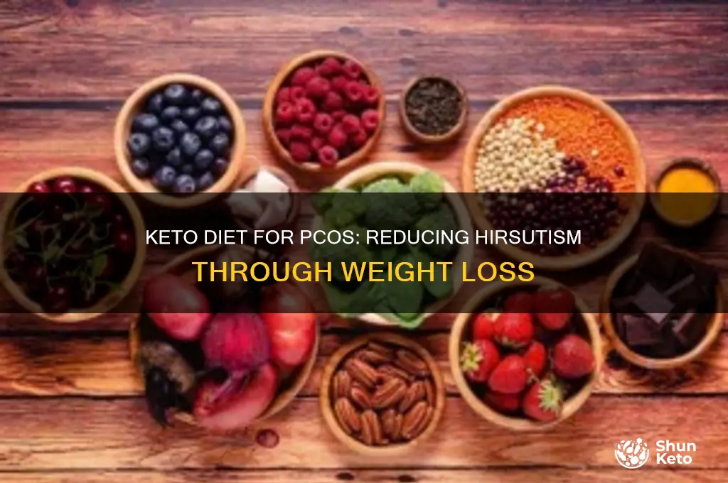 can keto weightloss help hirtuism in pcos