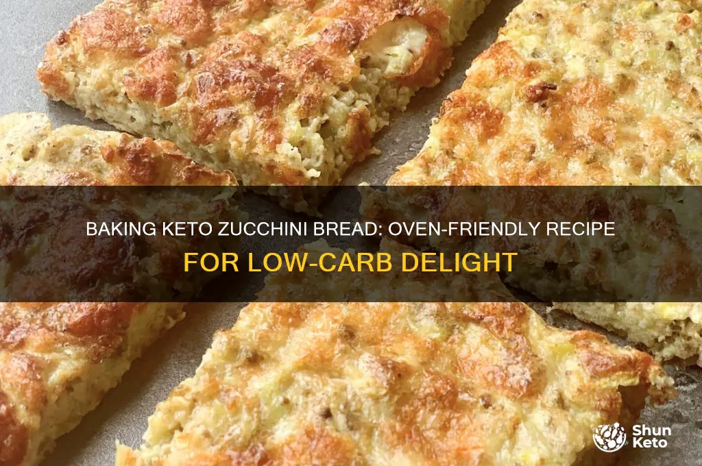 can keto zucchini bread be made in the oven