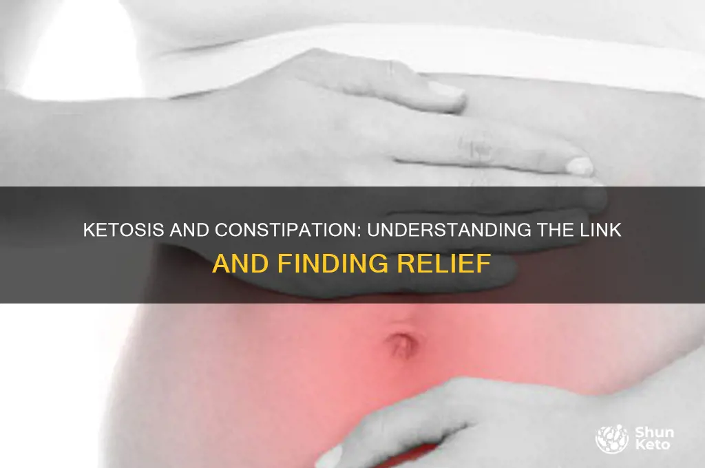 can ketosis cause constipation