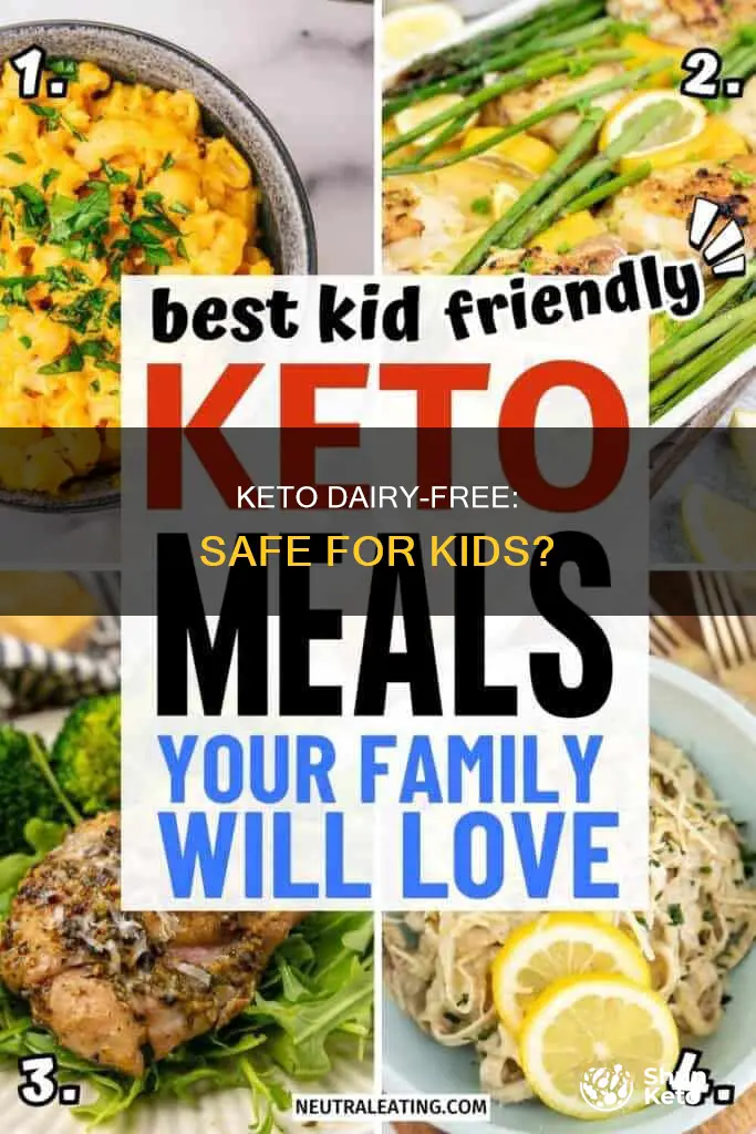 can kids eat keto dairy free