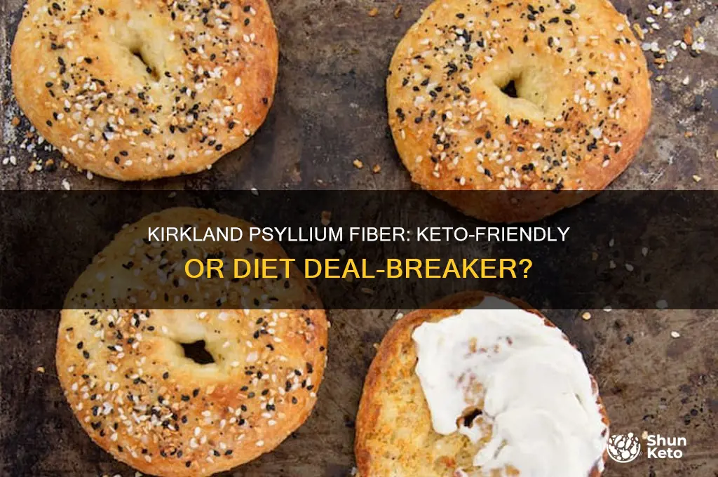 can kirkland brand psyllium fiber be used on keto diet