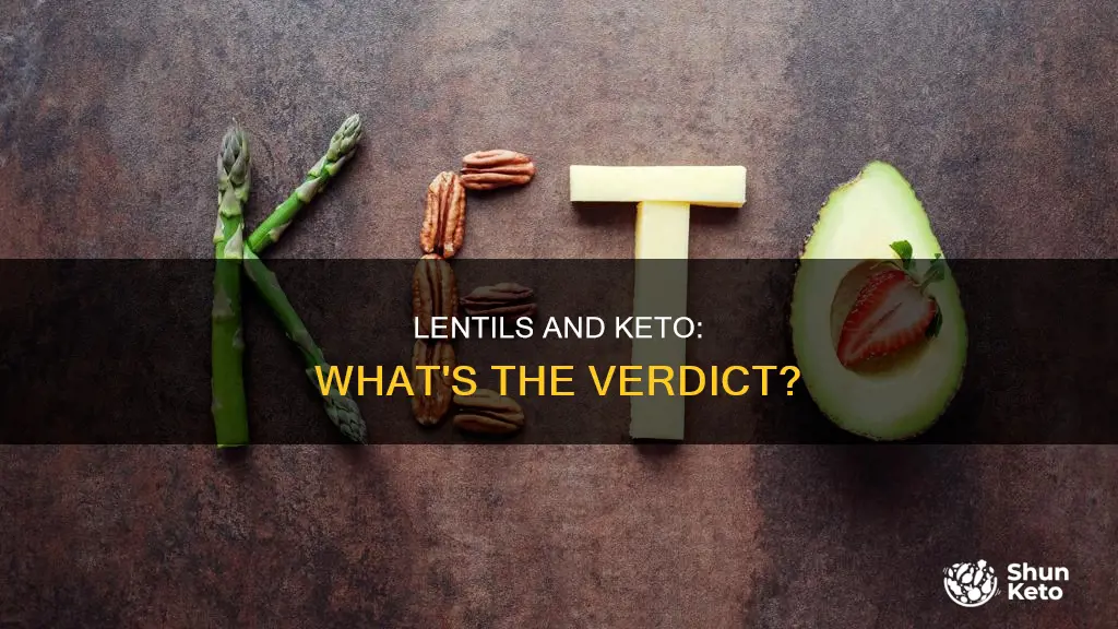 can lentils be eaten in keto diet