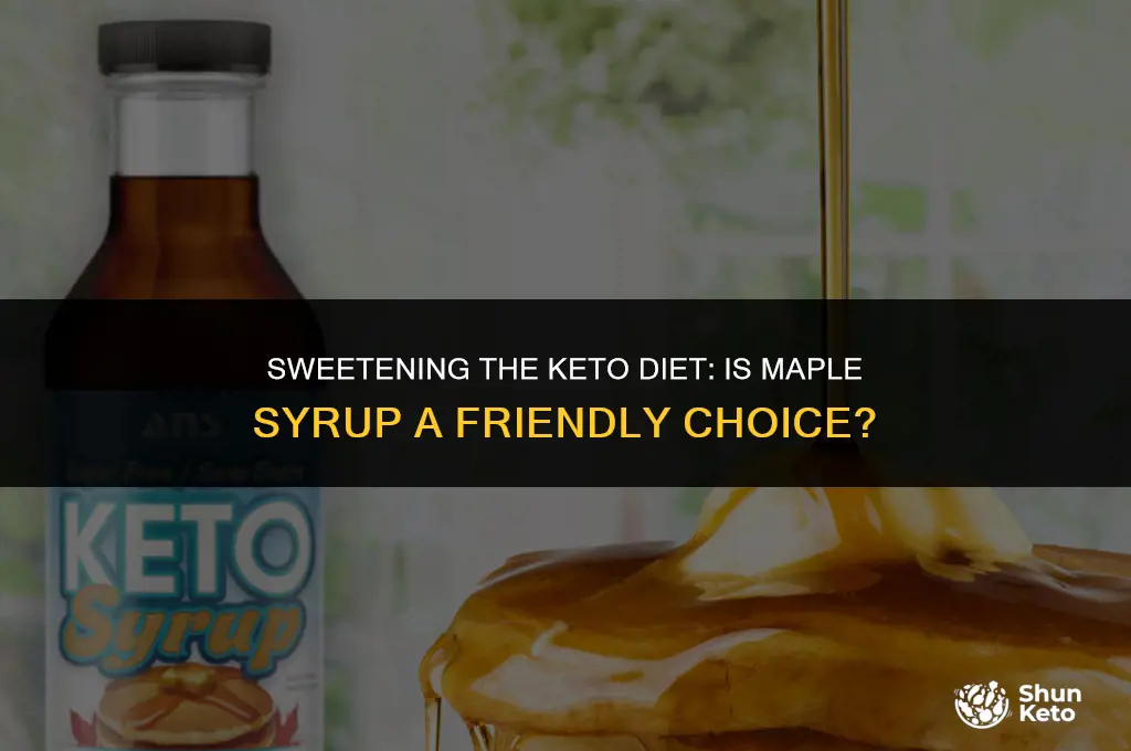can maple syrup be keto friendly