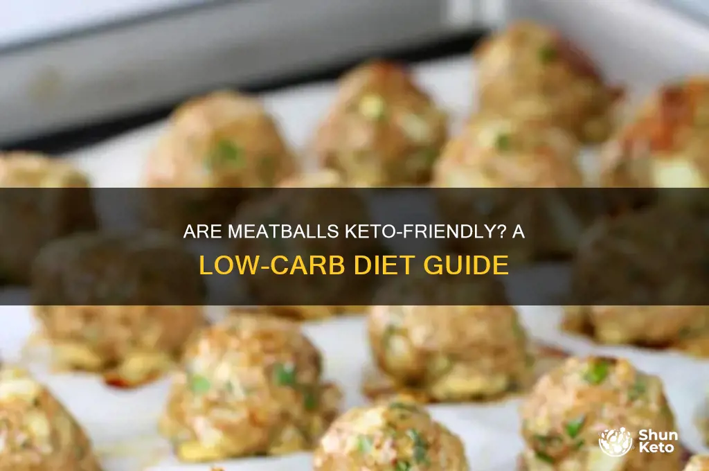can meat balls be keto