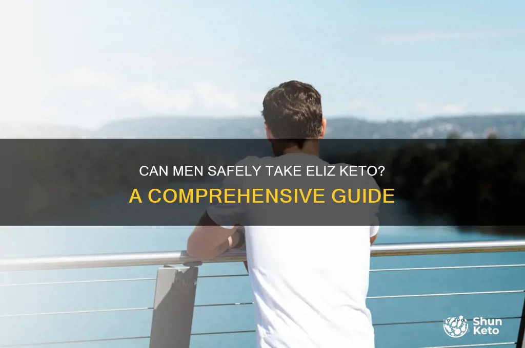 can men take eliz keto