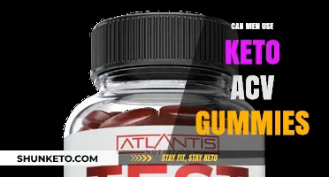 Can Men Use Keto ACV Gummies? Benefits, Risks, and Usage Guide
