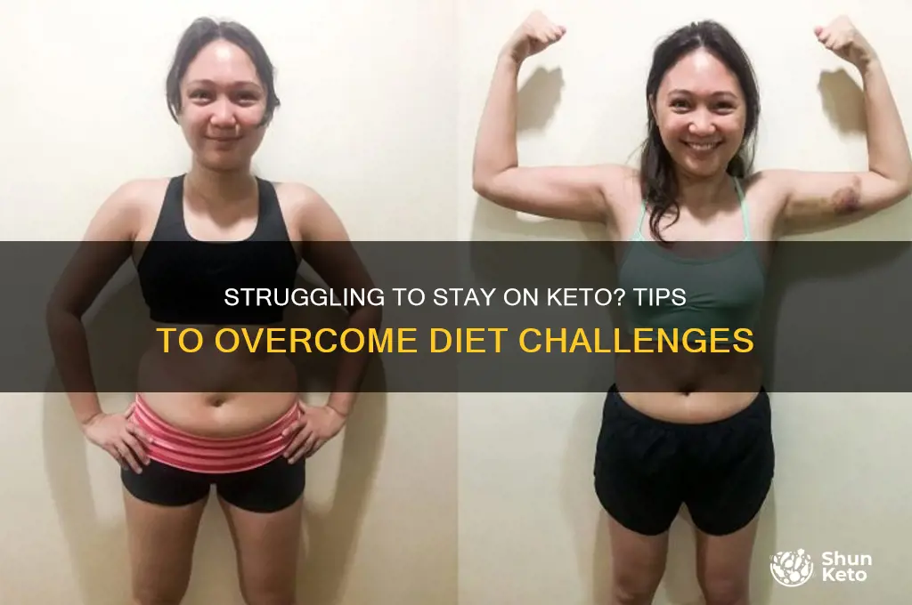 can never stick to keto