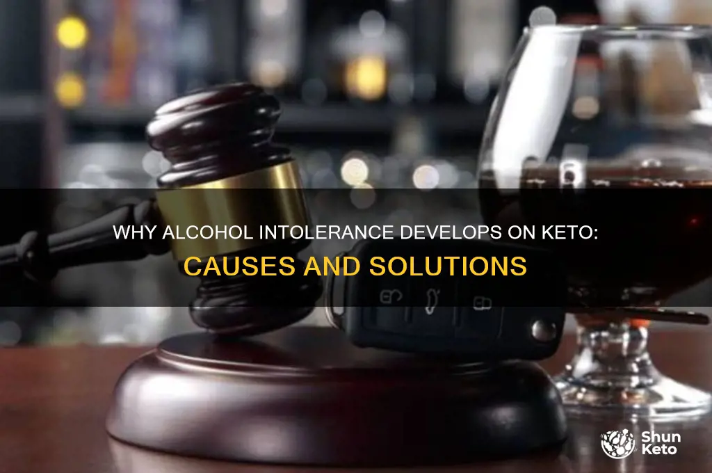 can no longer tolerate alcohol on keto diet