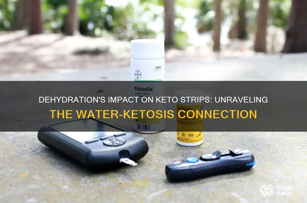 can not getting enough water affect keto strips