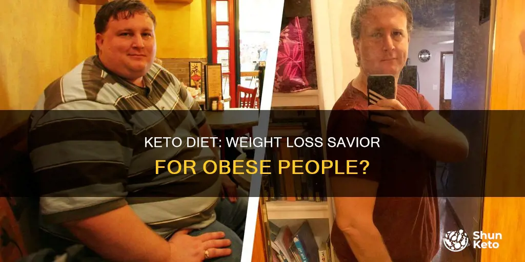 can obese people loose weight going keto