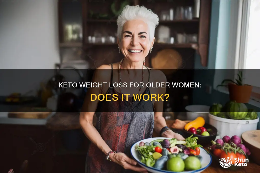 can older women lose weight on keto