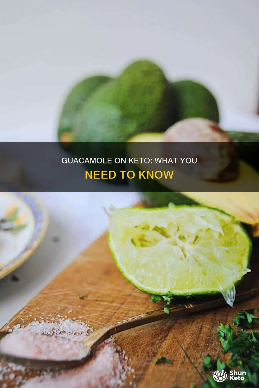 can one eat guacamole on keto