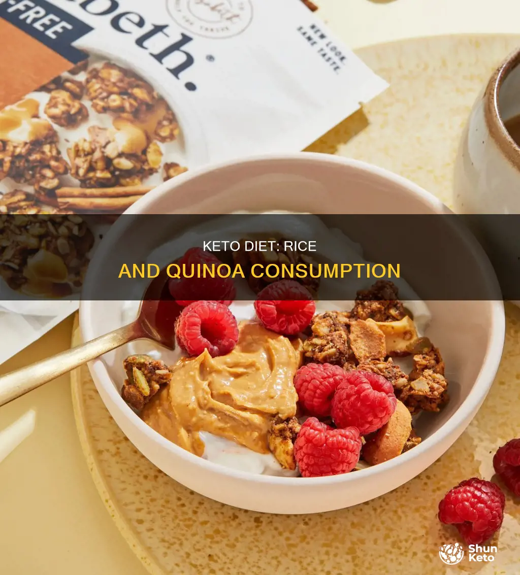 can one eat rice and quinoa on the keto diet