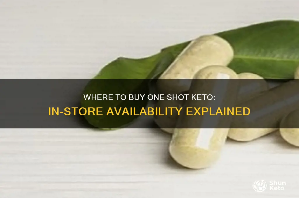 can one shot keto be bought in stores