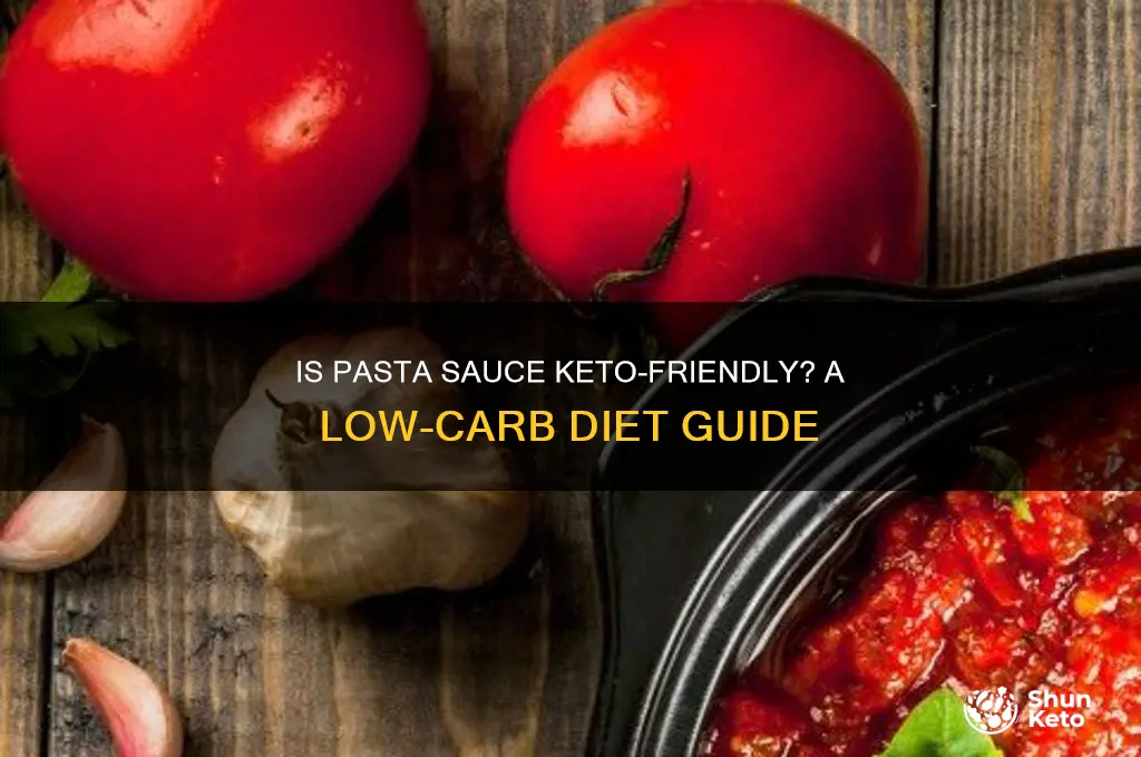 can pasta sauce be keto
