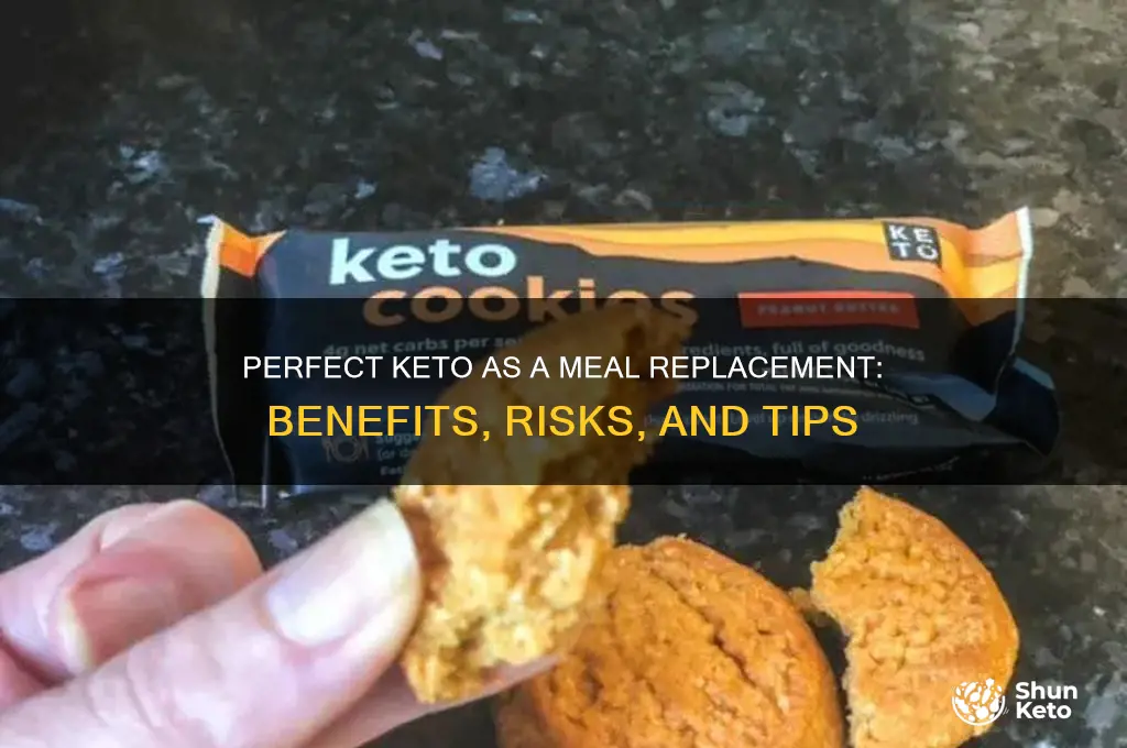 can perfect keto be used as a meal replacement