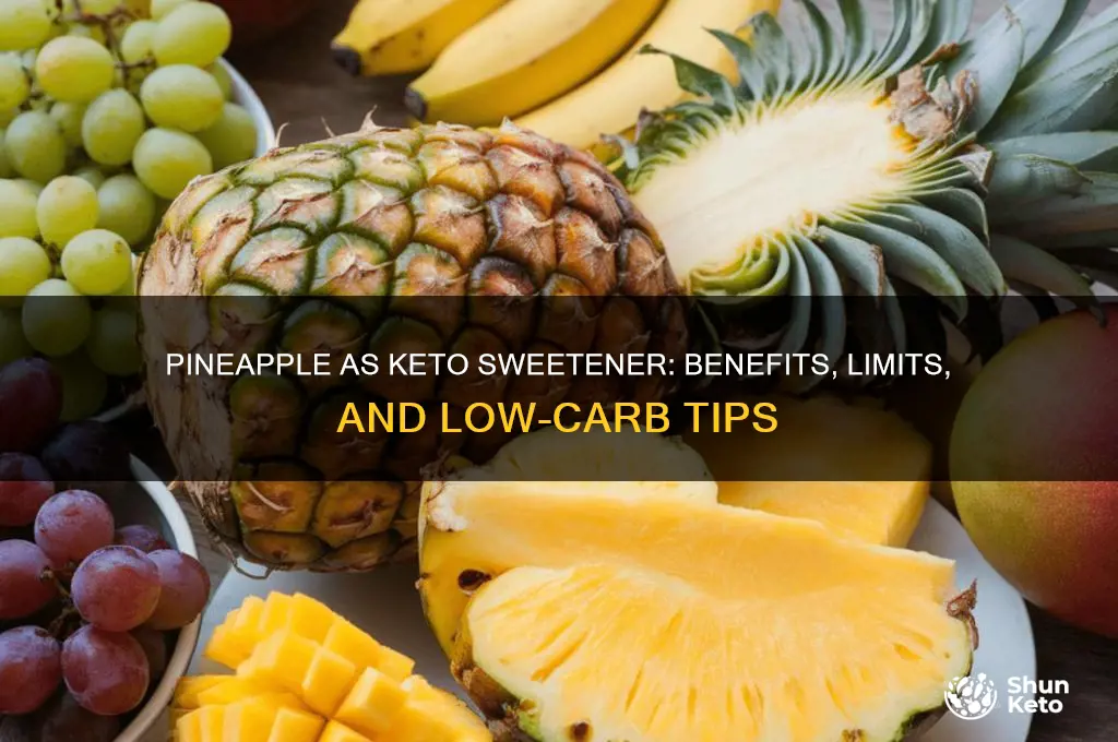 can pineapple be used as a sweeteners in keto diet