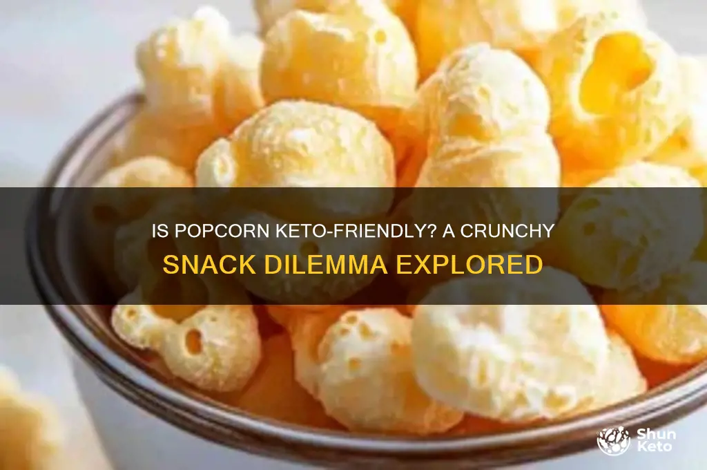 can popcorn be keto