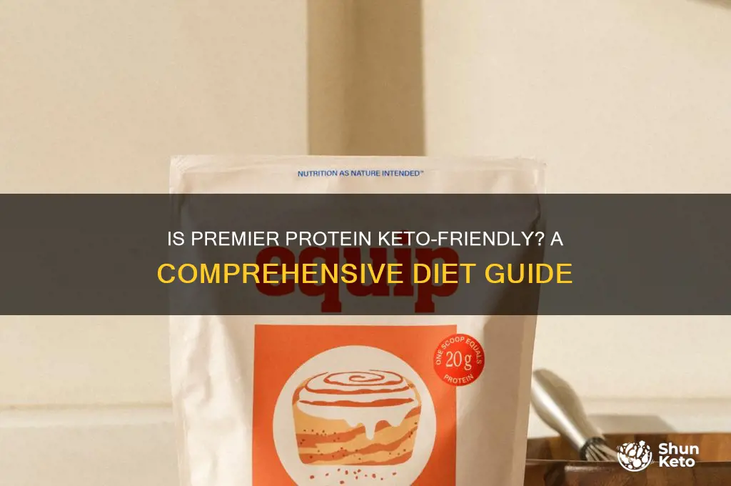 can premier protein be used on the keto diet