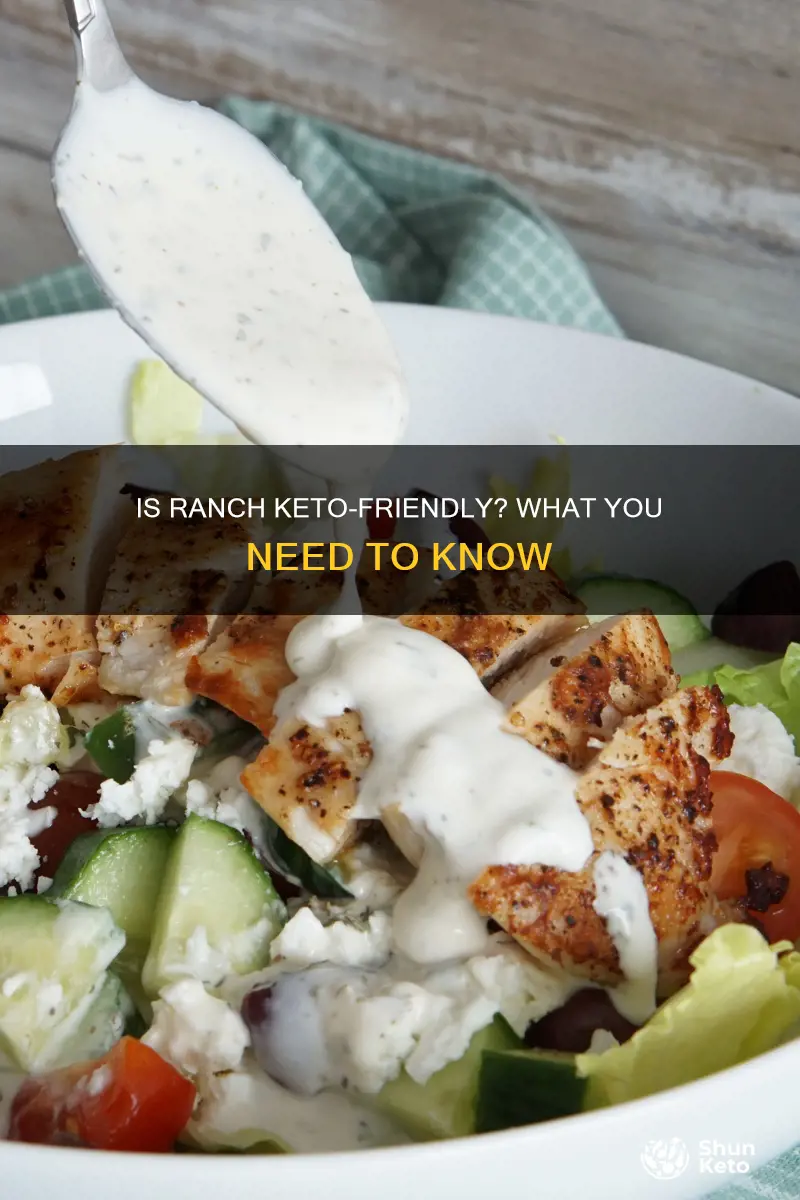 can ranch be eaten on keto diet