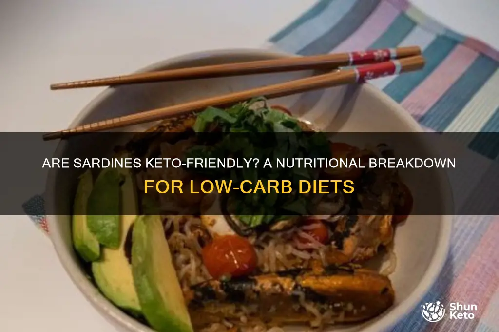 can sardines keto
