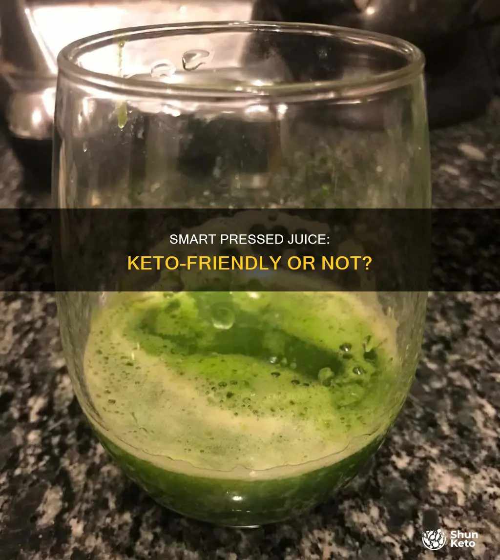 can smart pressed juice be eaten on a keto diet