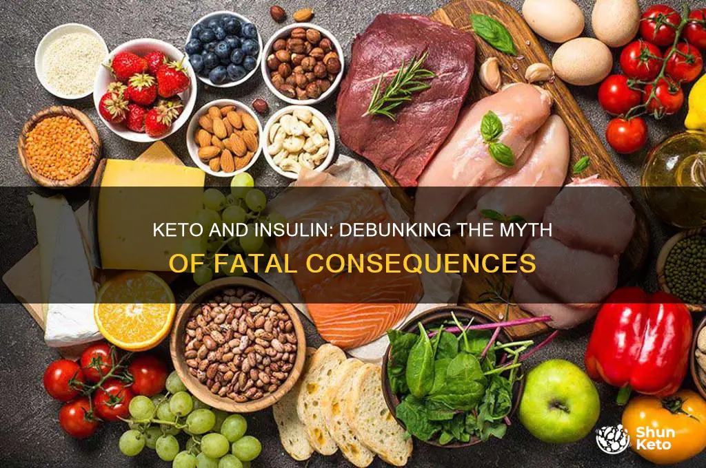can someone on keto die from insulin