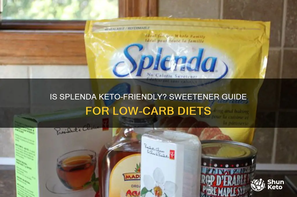 can splenda be used for keto