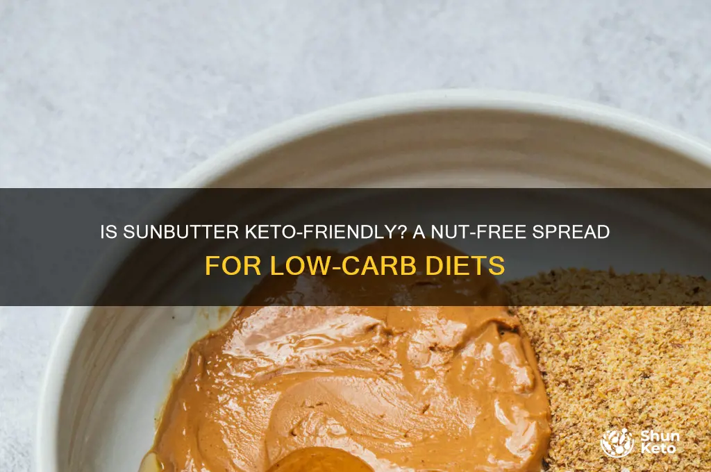 can sunbutter in keto