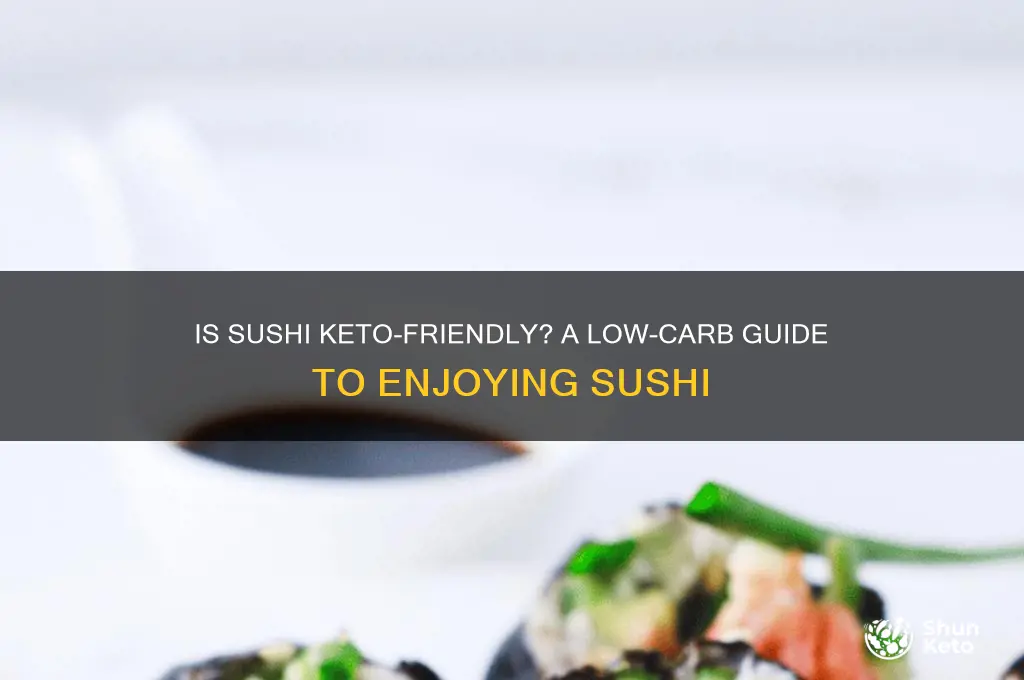 can sushi be keto