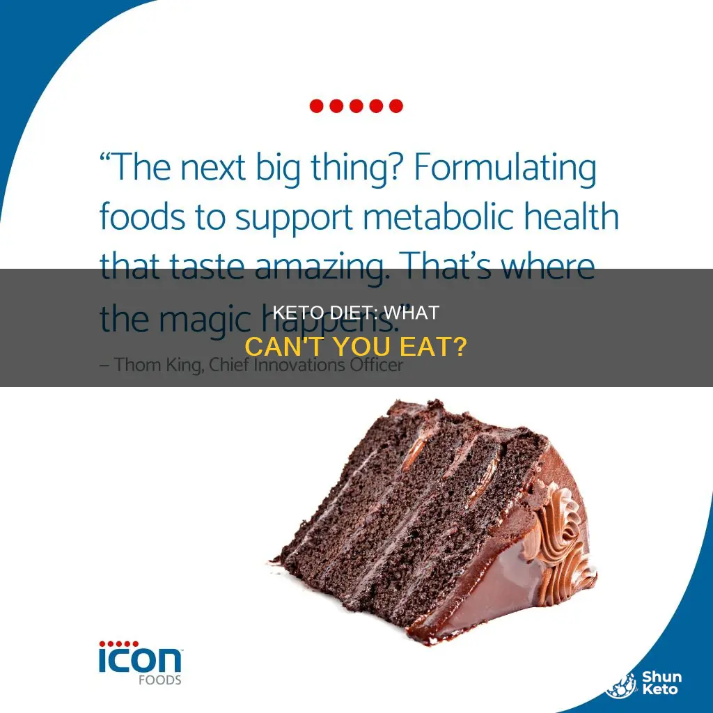 can t eat on keto