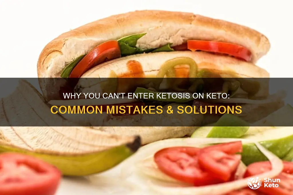 can t get into ketosis on keto