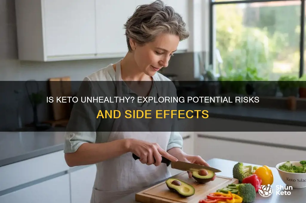 can the keto be unhealthy