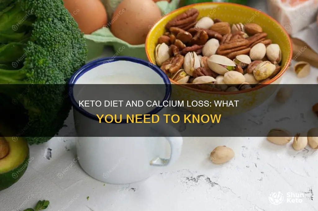 can the keto diet cause body to lose calcium
