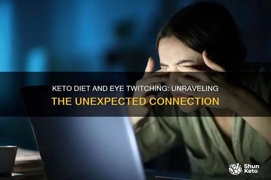 can the keto diet cause eye twitching