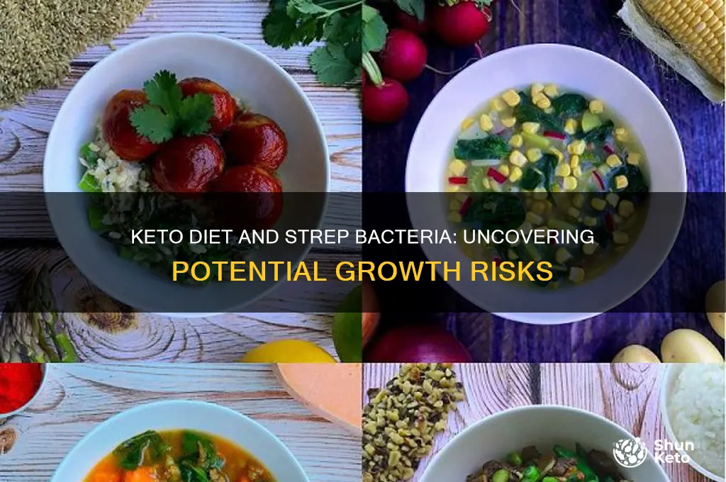 can the keto diet cause growth of strep bacteria