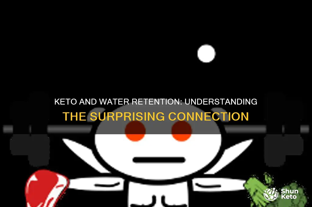 can the keto diet cause water retention