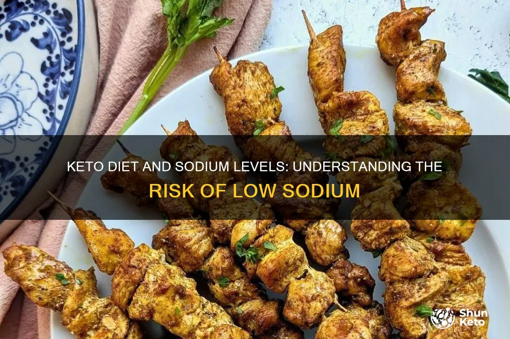 can the keto doet cause low sodium