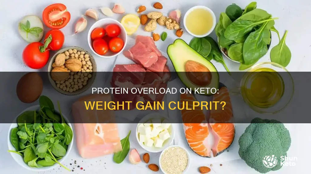 can too much protein on keto cause weight gain