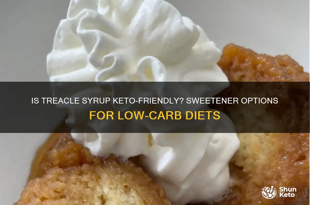 can treacle syrup be used on keto